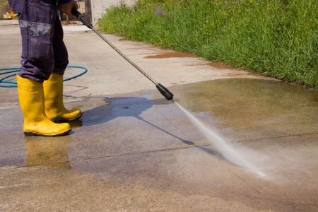 Concrete Cleaning & Sealing